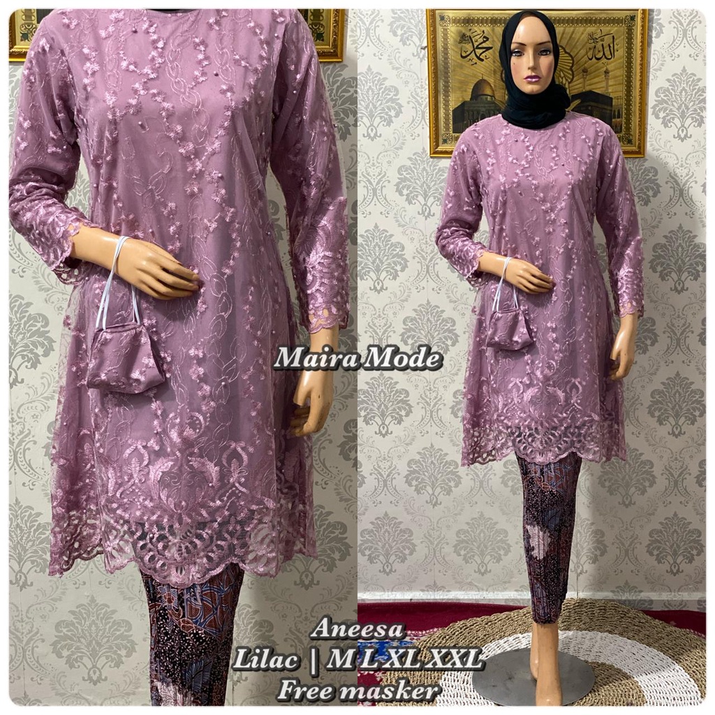 Kebaya modern wisuda tunangan lamaran couple murah remaja seragam seragaman sarimbit allsize kebaya 