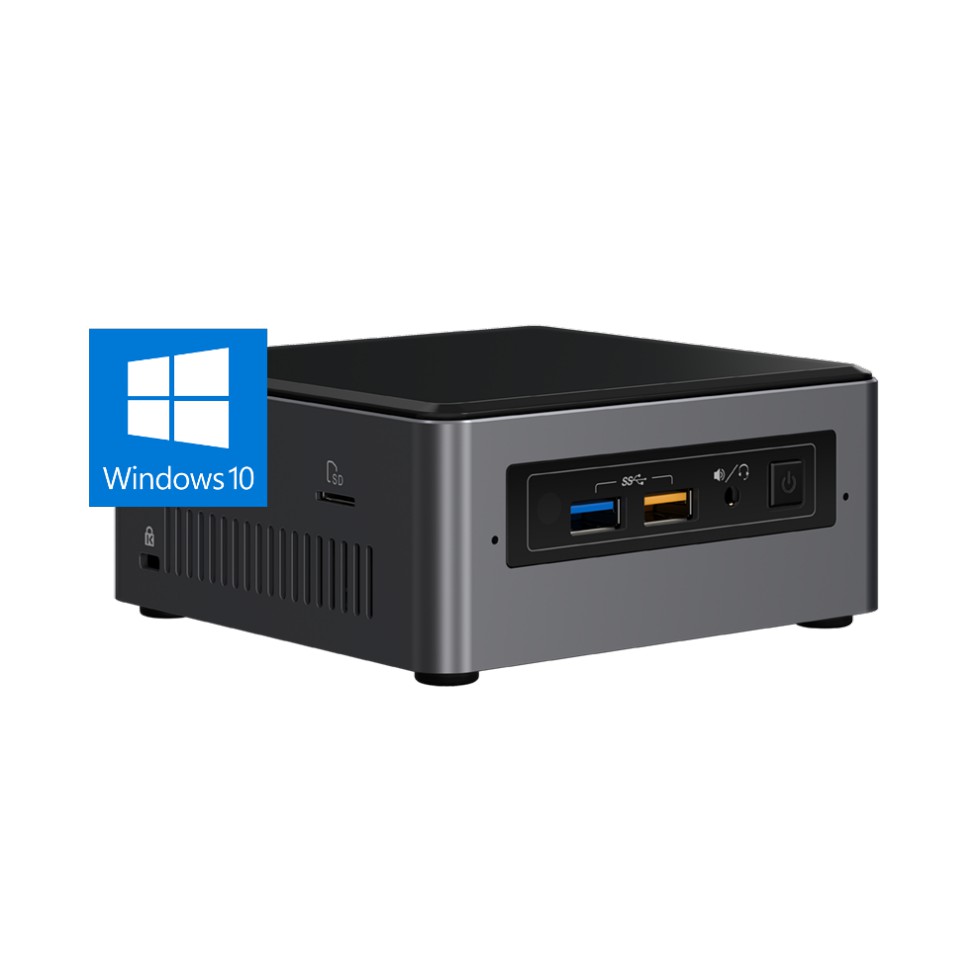 MINI PC INTEL NUC NUC7i3BNH - i3 GEN 7 4GB DDR4 HDD 1TB IHD-620 WINDOWS 10