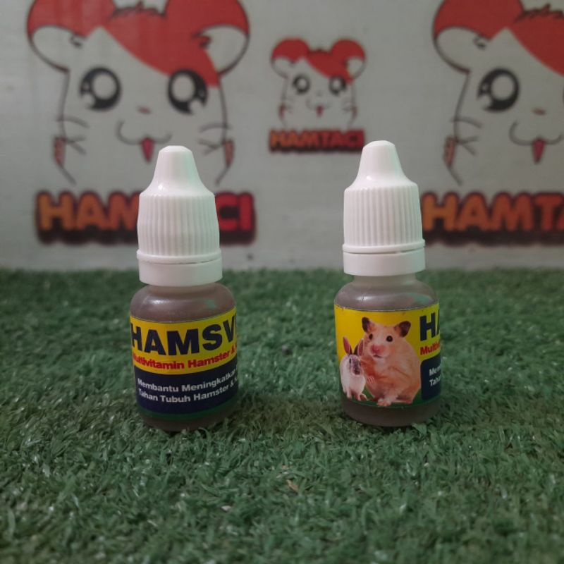 HAMSVIT 10ML MULTIVITAMIN HARIAN HAMSTER/KELINCI/LANDAK/MARMUT/SG