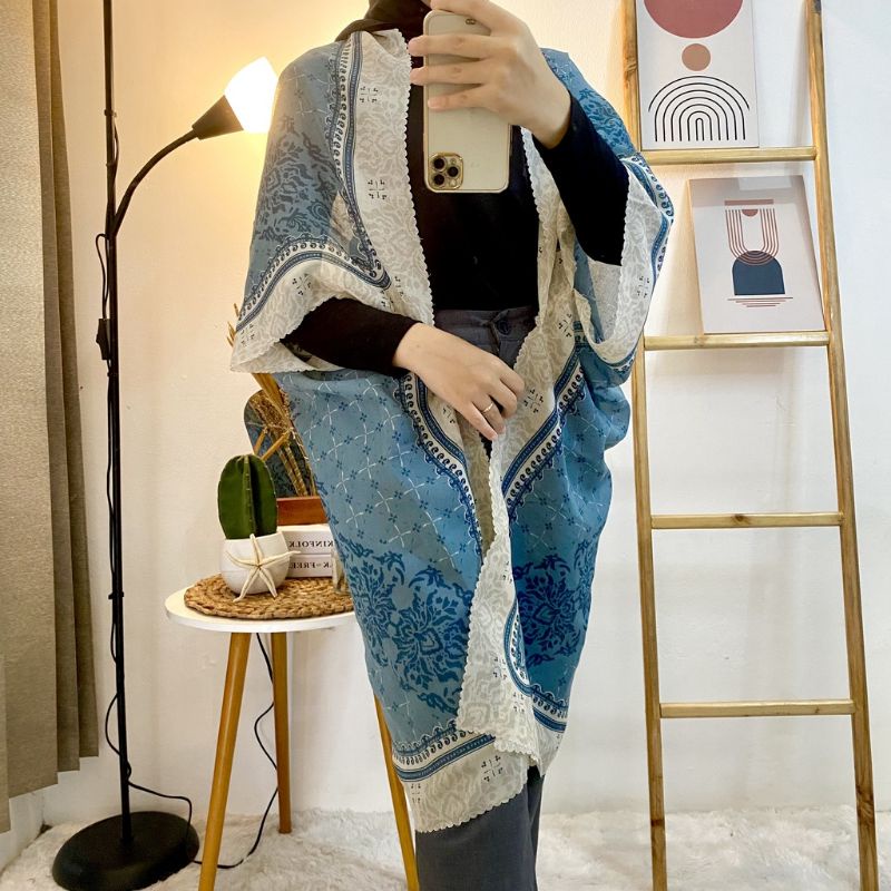 OUTER SCARF WANITA PREMIUM MOTIF MOTIF TERBARU 2022-KMO 18