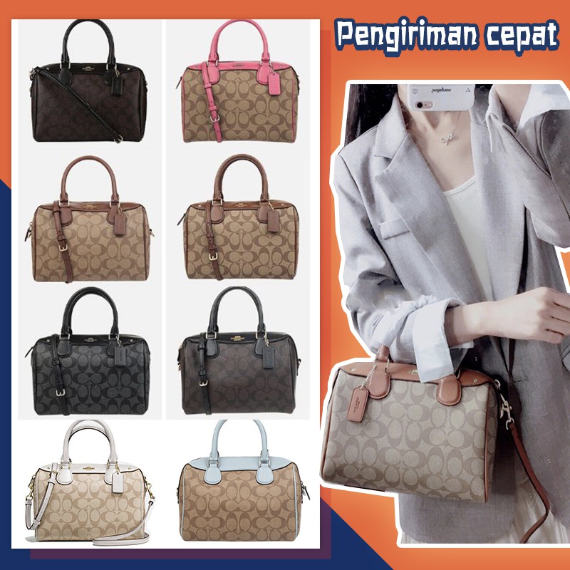 COACH F58312  / Tas Wanita / Tas Tote / tas selempang / Top Handle / 12 warna