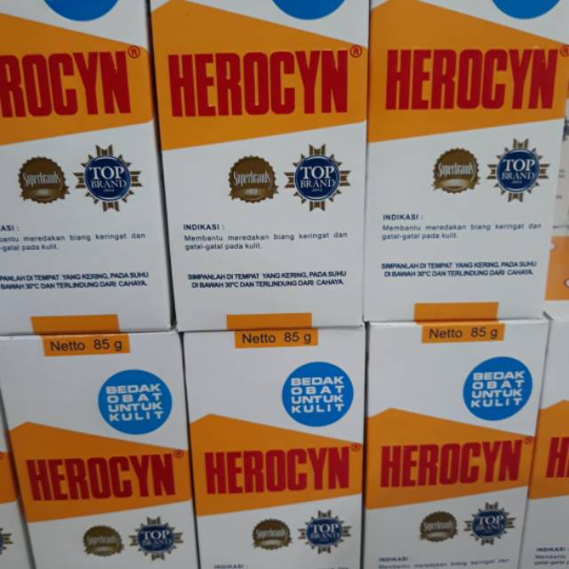 Herocyn herocin bedak tabur obat kulit