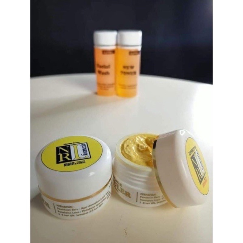 READY CREAM ECER GLOWING NRL ORI 100% Asli - CREAM SIANG / MALAM