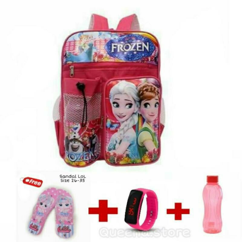 tas rangsel sekolah lol frozen hello kitty tas sekolah sd dan tk