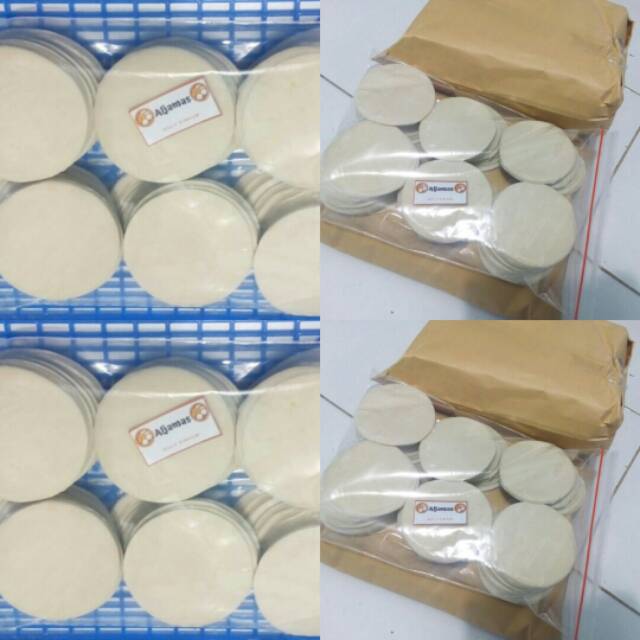 

Ay00! Kulit dimsum 9.5 cm 200 pcs/pangsit/gyoza 200 lembar