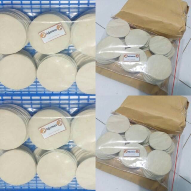 Kulit dimsum 9.5 cm 200 pcs/pangsit/gyoza  200 lembar