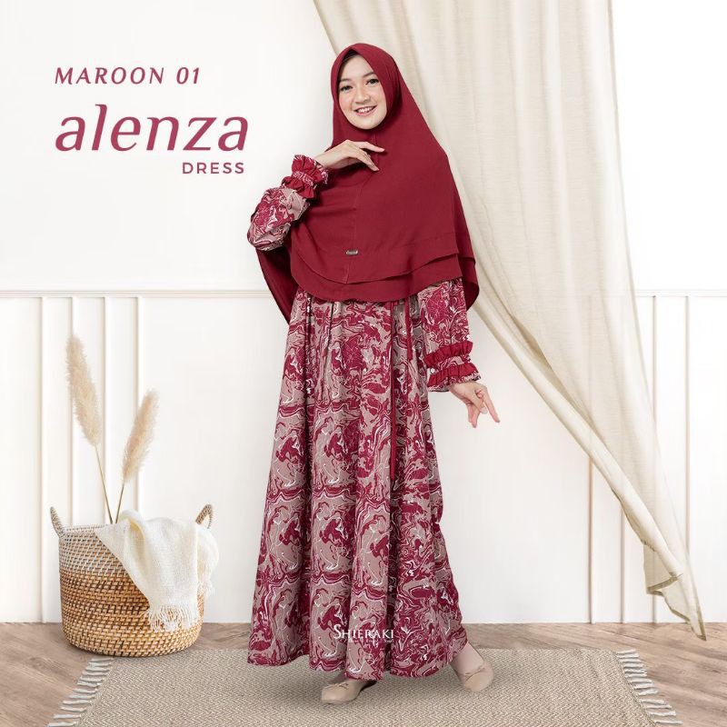 GAMIS DEWASA ALENZA DRESS BY SHIERAKI INDONESIA