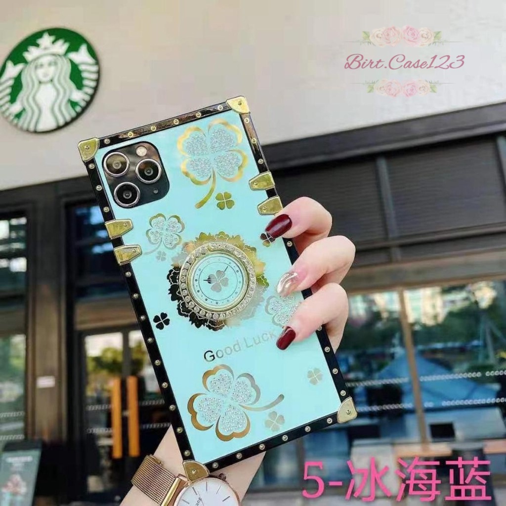 Y006 CASE OLIVIERA SQUARE KOTAK BEAUTY CASE BRAND GOLDEN STAND XIAOMI REDMI 9A 9C BC6238