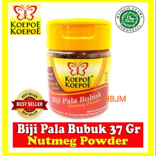 

BIJI PALA BUBUK 37 GR NUTMEG POWDER - KOEPOE KOEPOE