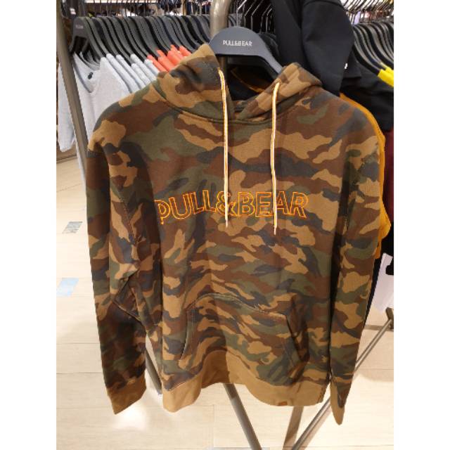 hoodie pull&bear camo