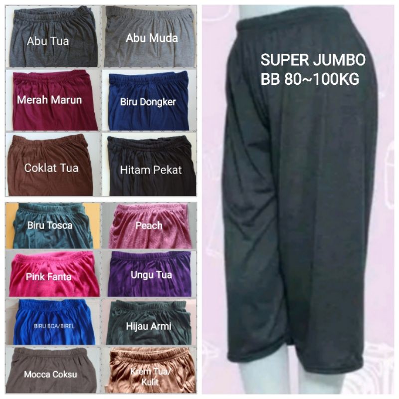 SUPER JUMBO Celana LOS wanita Celana Pendek Wanita SUPER JUMBO Celana LOS wanita Celana Pendek Wanita