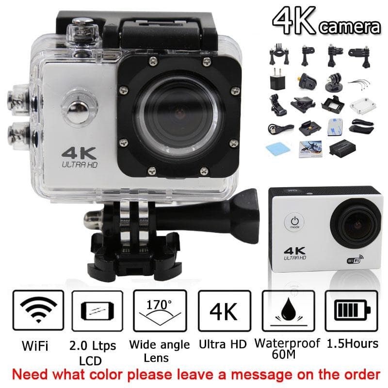 Action Cam Wifi 4k Ultra Hd 16 Mp Sportcam Wifi 1080p