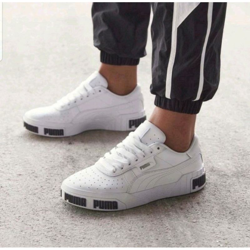 Sepatu Puma Cali Bold White Lady
