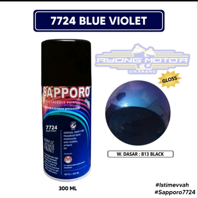 Sapporo Bunglon 7724 Blue Violet