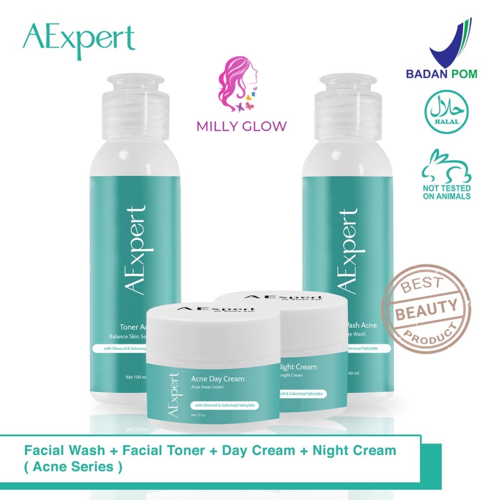 [FREE GIFT] AExpert Skincare Acne Series / Paket Kulit Berjerawat / Acne Skin Care by Ashanty Dr. Ekles