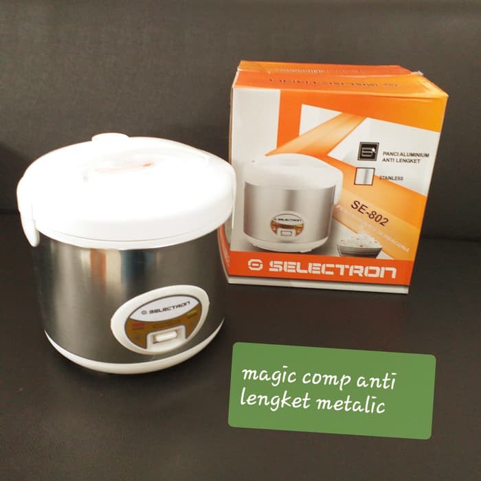 Magic comp 3 in 1 SELECTRON/Penanak Nasi Serbaguna Kap 1.2 lt SE-802