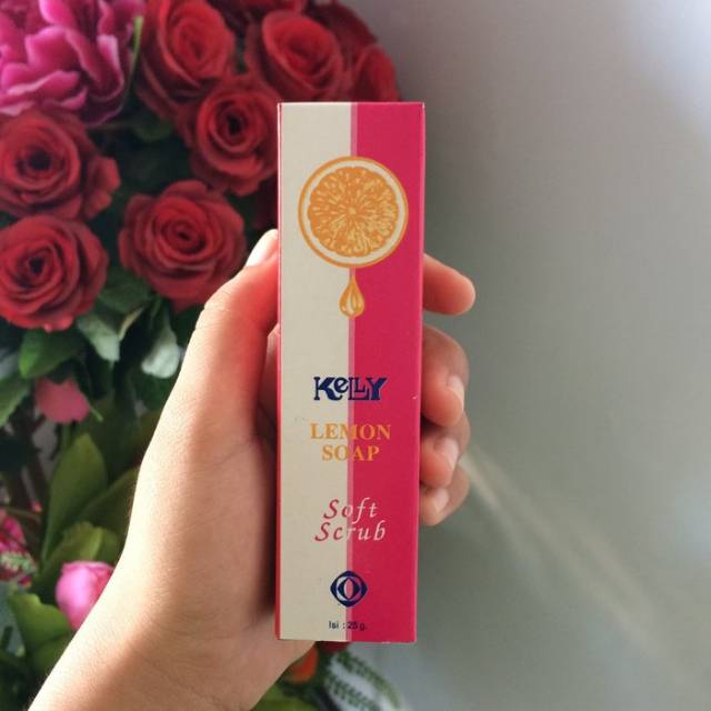 Kelly lemon soap soft scrub 25gr