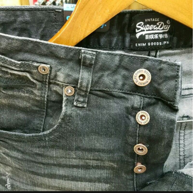 CELANA JEANS SUPERDRY IMPORT ORIGINAL