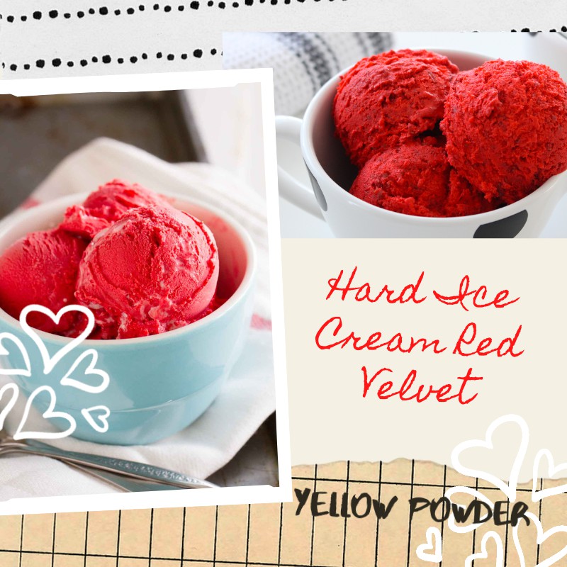 

Bubuk Ice Cream rasa Redvelvet 1Kg - Bubuk es Krim rasa Redvelvet 1Kg