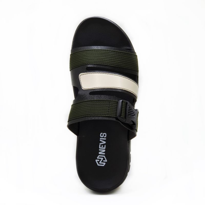 NEVIS NVS 09 Sandal Slop Casual Pria Sendal Distro Kasual Selop Outdoor Cowok Slip On-5