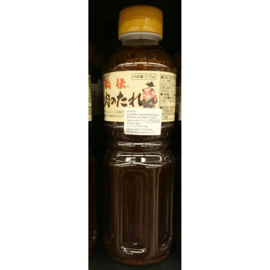 

DAISHO SECRET BBQ SAUCE 575GR