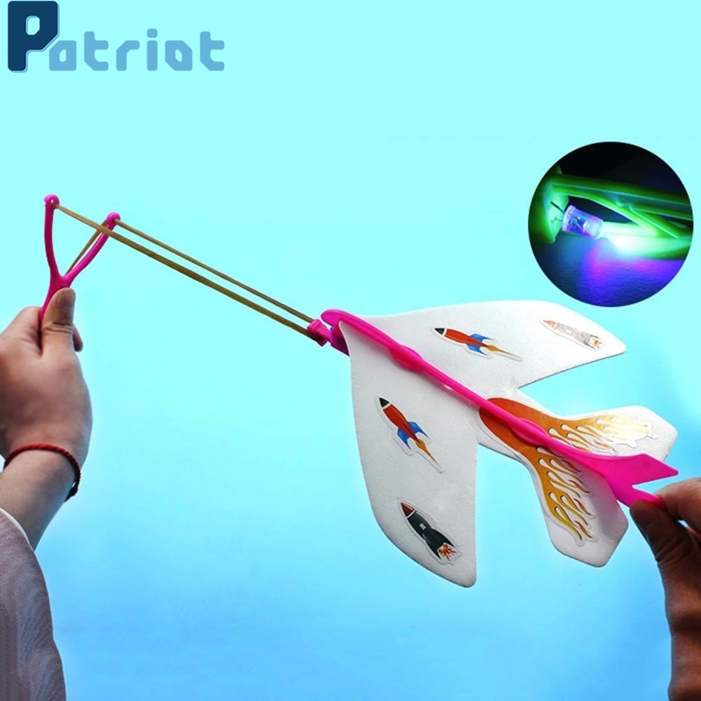 [ DIY flash catapult maneuver plane Children Toys  For Adult Kids Gifts ]