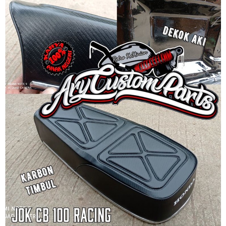 Jok cb 100 cb racing alas wadah aki