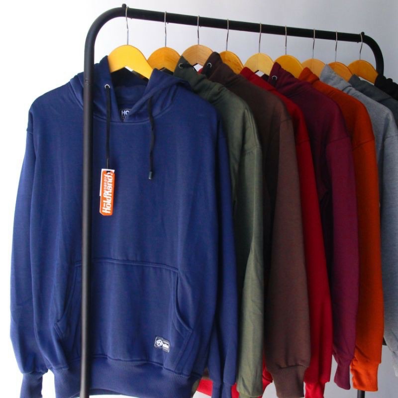 (BISA COD) JAKET HOODIE POLOS SWEATER JUMPER MURAH