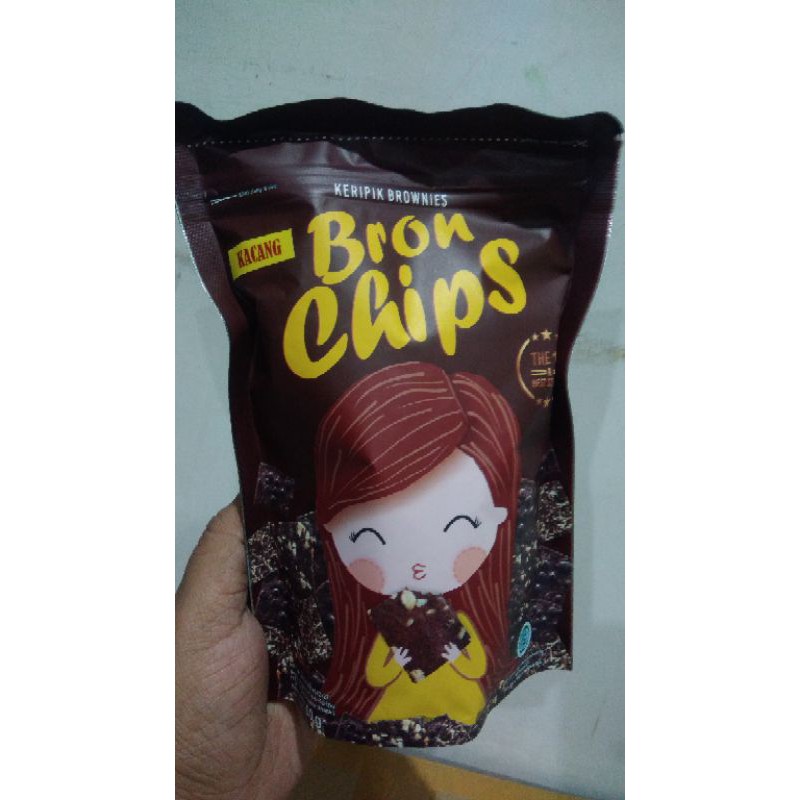 

BRON CHIPS KERIPIK BROWNIS KACANG
