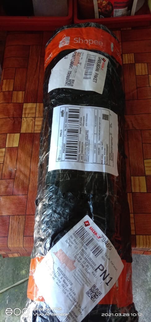 (promo) Paket 3 Roll Wallpaper Dinding / Bahan Pvc Anti Air / Walpaper Stiker Dinding Kamar Tidur