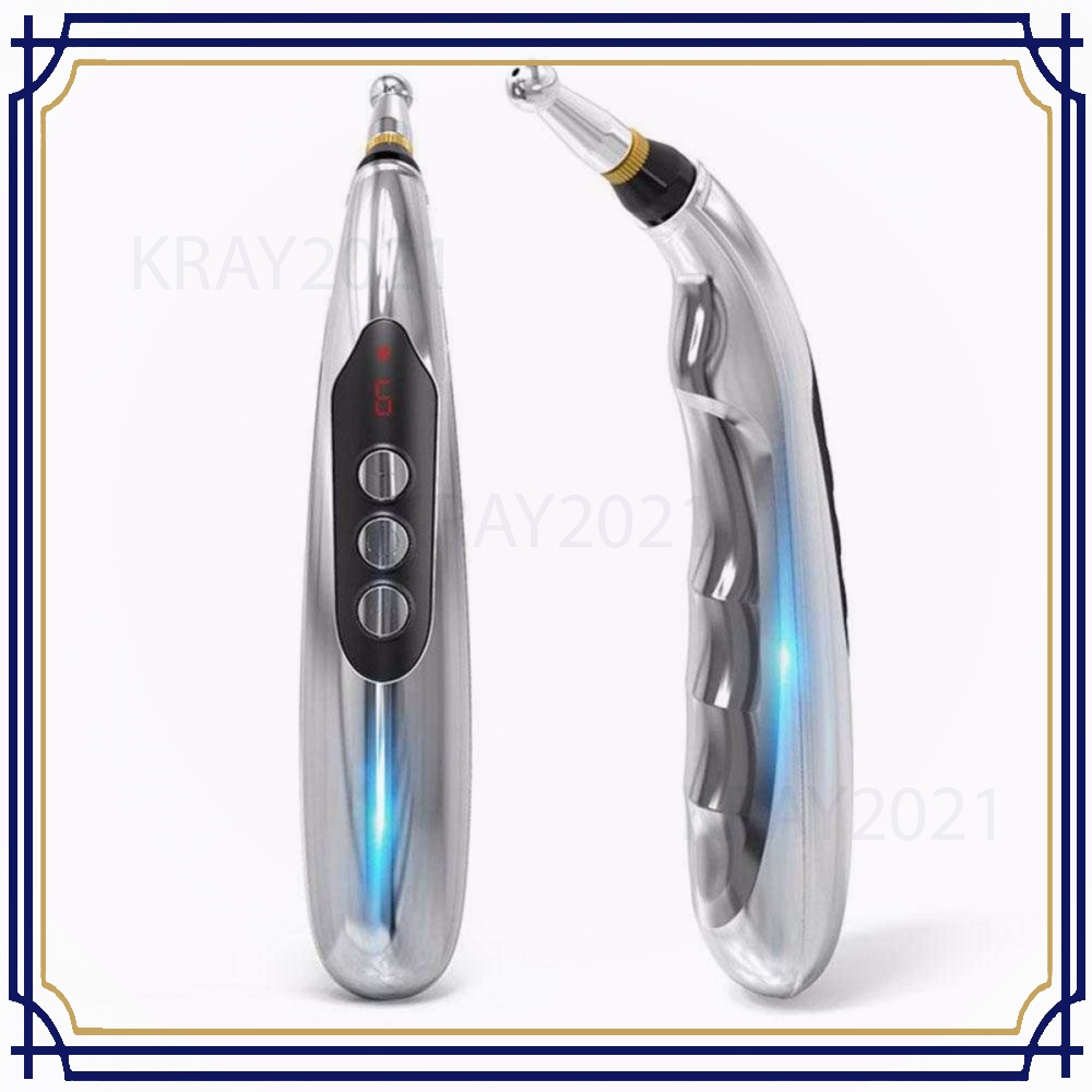 Alat Akupuntur Magnetic Therapy Pen Massager 9 Gears - HL250