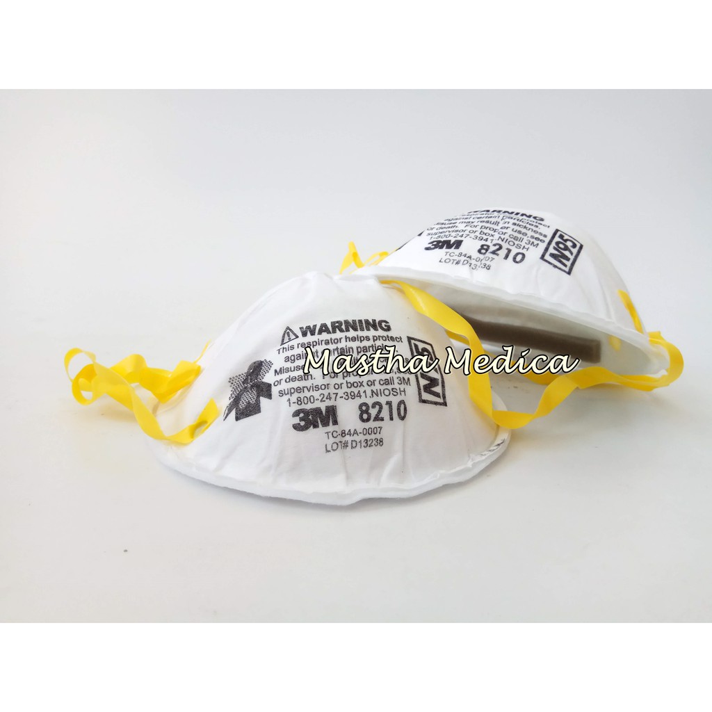 Masker / Dust Mask / Debu 3M 8210 N95