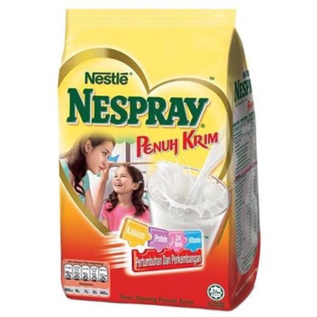 Nestle Nespray Full Cream 1 6kg Shopee Indonesia