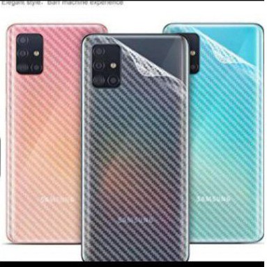 SKIN KARBON BELAKANG REALME X2/X2 PRO