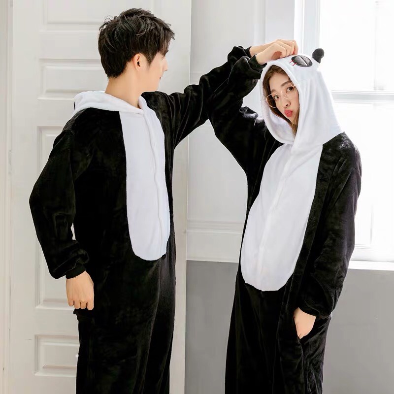 KOSTUM ONESIE BAJU PANDA BERUANG IMPOR