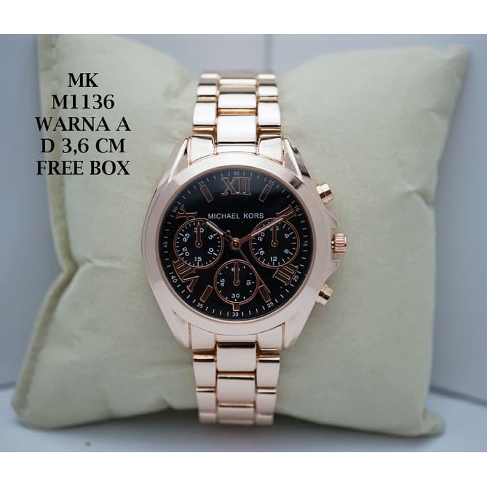 LIMITED STOK JAM TANGAN CEWEK PROMO JAM FEFEW WANITA MK M