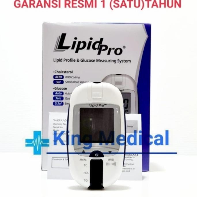 LIPID PRO Alat Cek Kolesterol Total HDL LDL Trigliserida Lipidpro