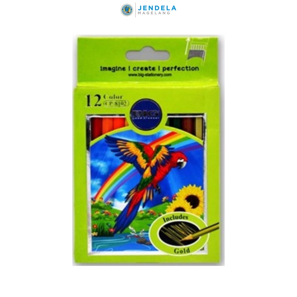 

Pensil Warna BIG 12 & 24 warna