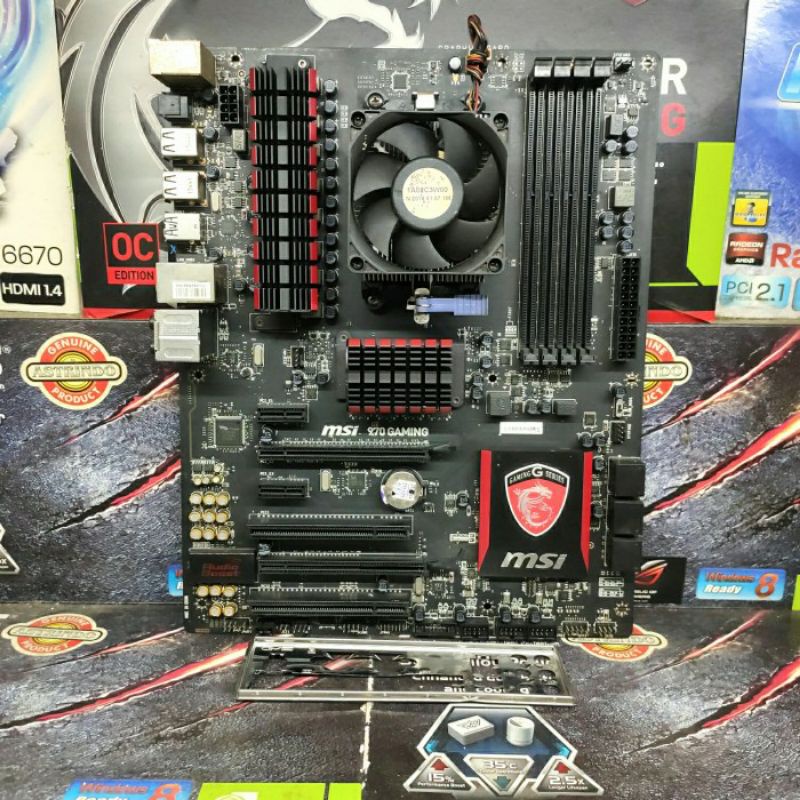 Motherboard AMD MSI Gaming 970 Processor AMD FX 6300 Six-Core 3,50GHz
