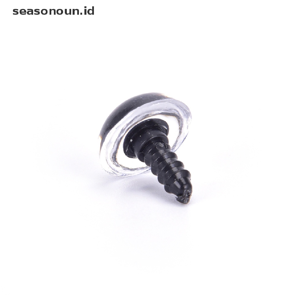 (seasonoun) 10pcs Mata Boneka 16MM Bahan Non Woven