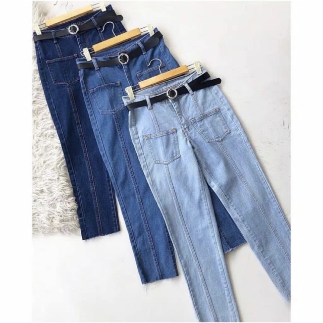 Boyfriend POCKET jeans premium (saku depan)
