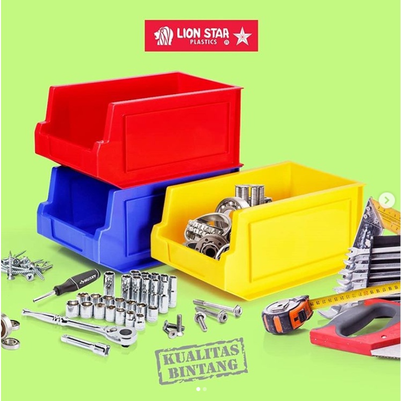 Jolly Box No. 100 , 200 ,  300 , 400 LION STAR . JX-1 JX-2 JX-3 JX-4 TEMPAT PERKAKAS  (Spare Part Case)