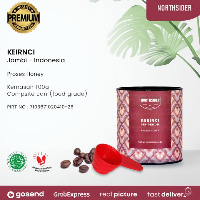 

[COD] BIJI KOPI ARABIKA KERINCI MT HONEY - 100GR NORTHSIDER COFFEE [COD]
