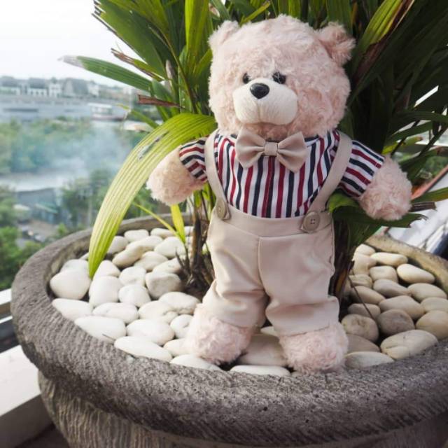 BONEKA TEDDY BEAR LUCU BANGET 38 CM KADO ULANG TAHUN ...