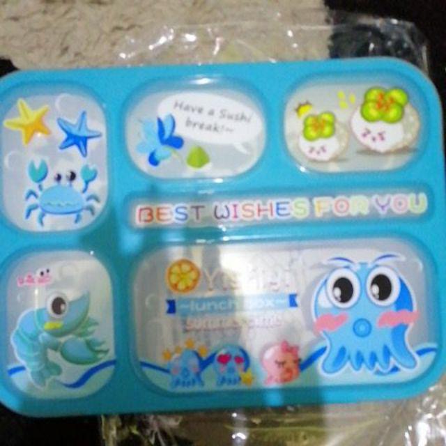 Lunch Box Kotak Tempat Makan Yooyee Anti Tumpah Sekat 6 589