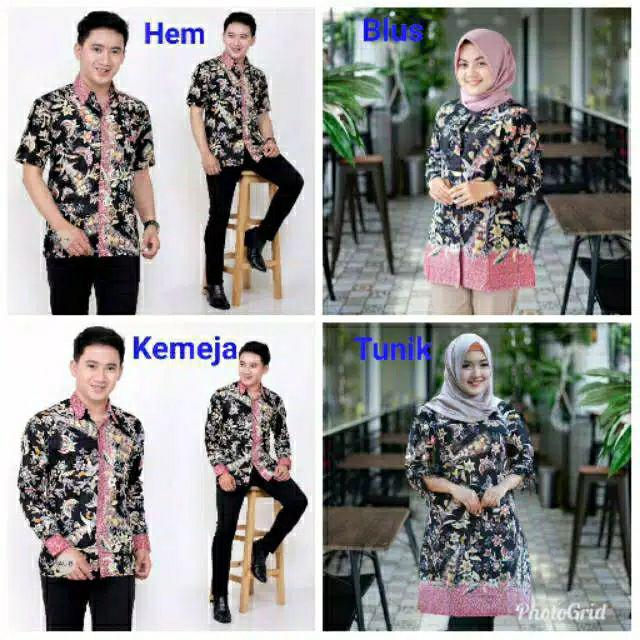 Batik Couple_maora Sania Ruffle Batik Couple Ori Ndoro Jowi Dnt Garansi Termurah