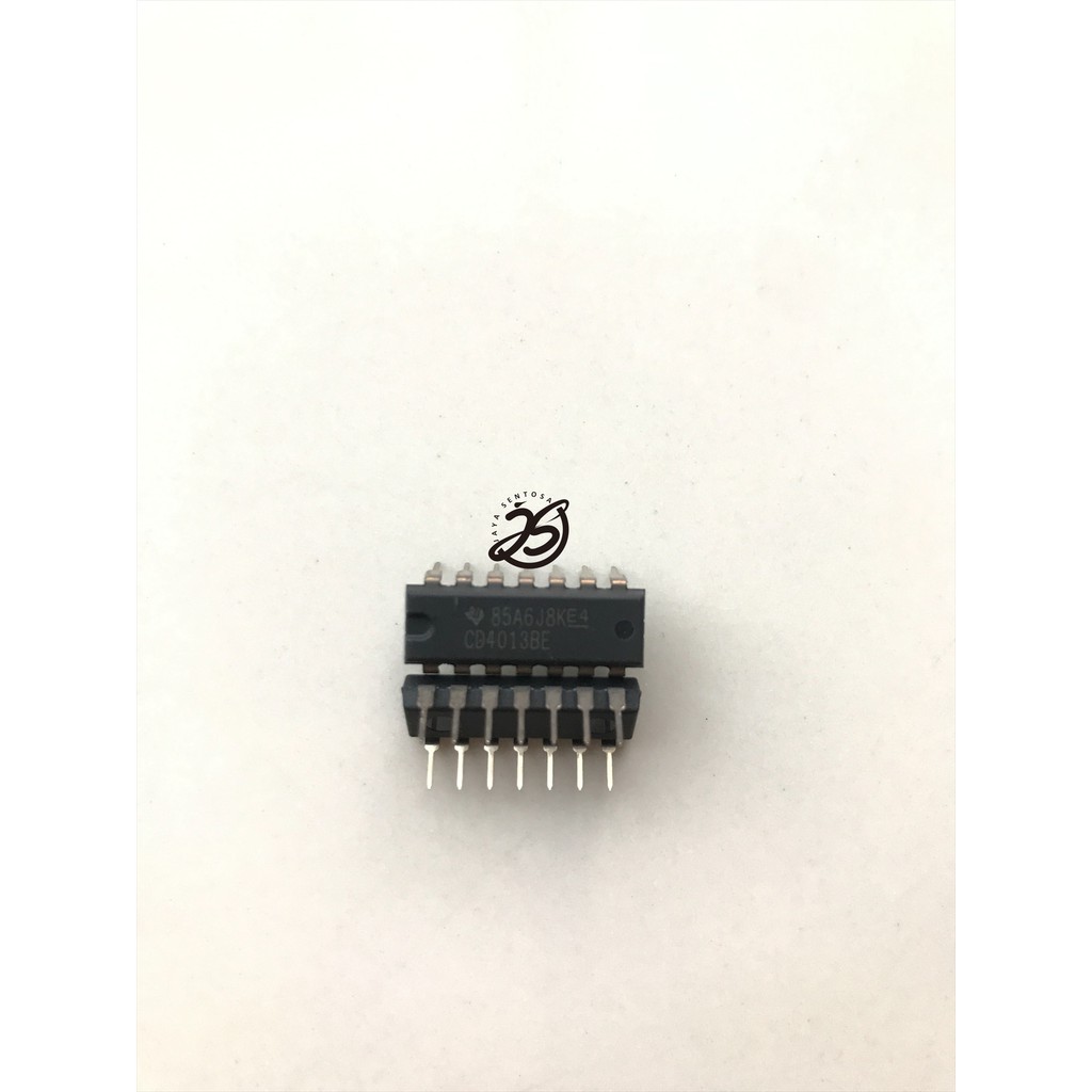 CD4013 TEXAS ASLI ORIGINAL CMOS D-TYPE FLIPFLOP ORI CD 4013