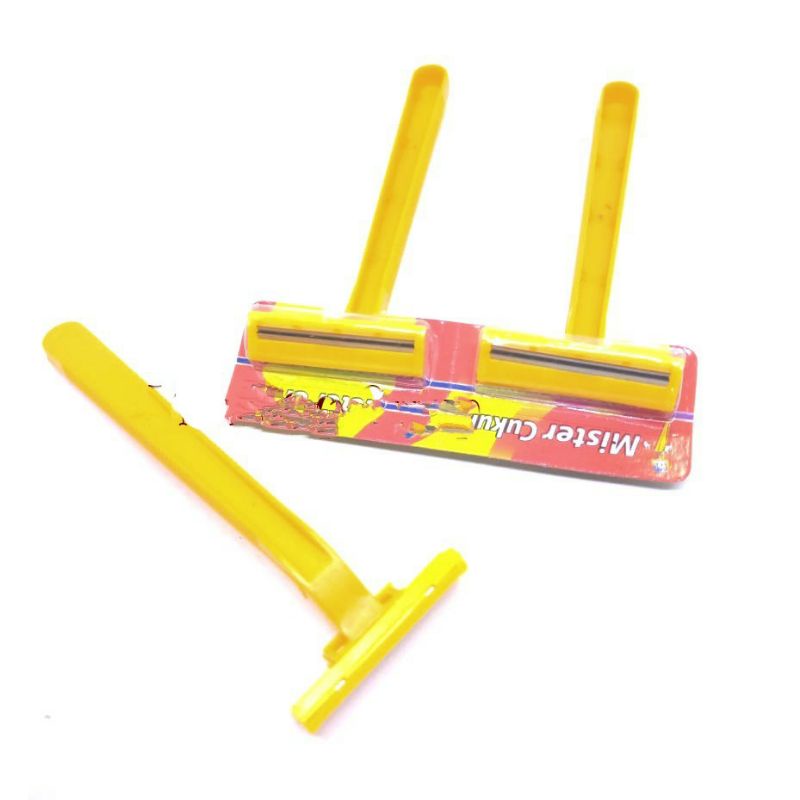 Mister cukur kuning - alat cukur bulu kumis jenggot ketiak minimal 3 pcs