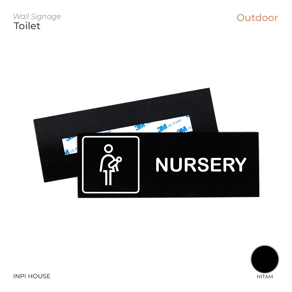Sign Ruang Laktasi Akrilik + Stiker - INPI HOUSE