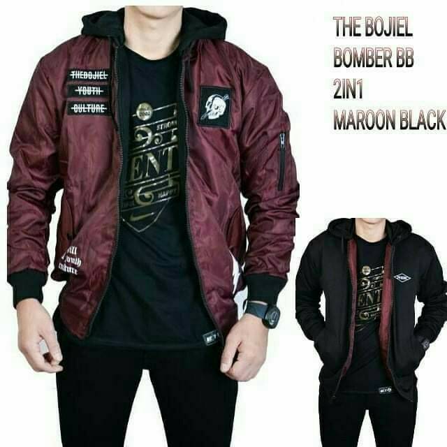 Jaket bomber hodie